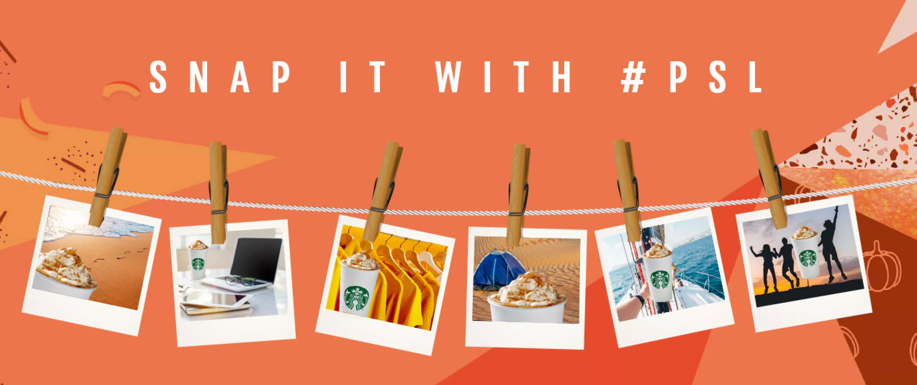 Starbucks Autumn PSL Moments Horizontal Image
